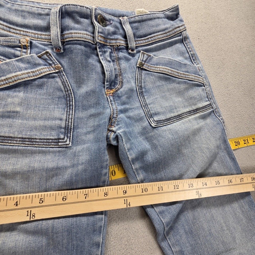 Diesel Jeans Womens 25x32 Reckfly Low Rise Slim Straight Stretch Italy 0060L - Picture 6 of 16